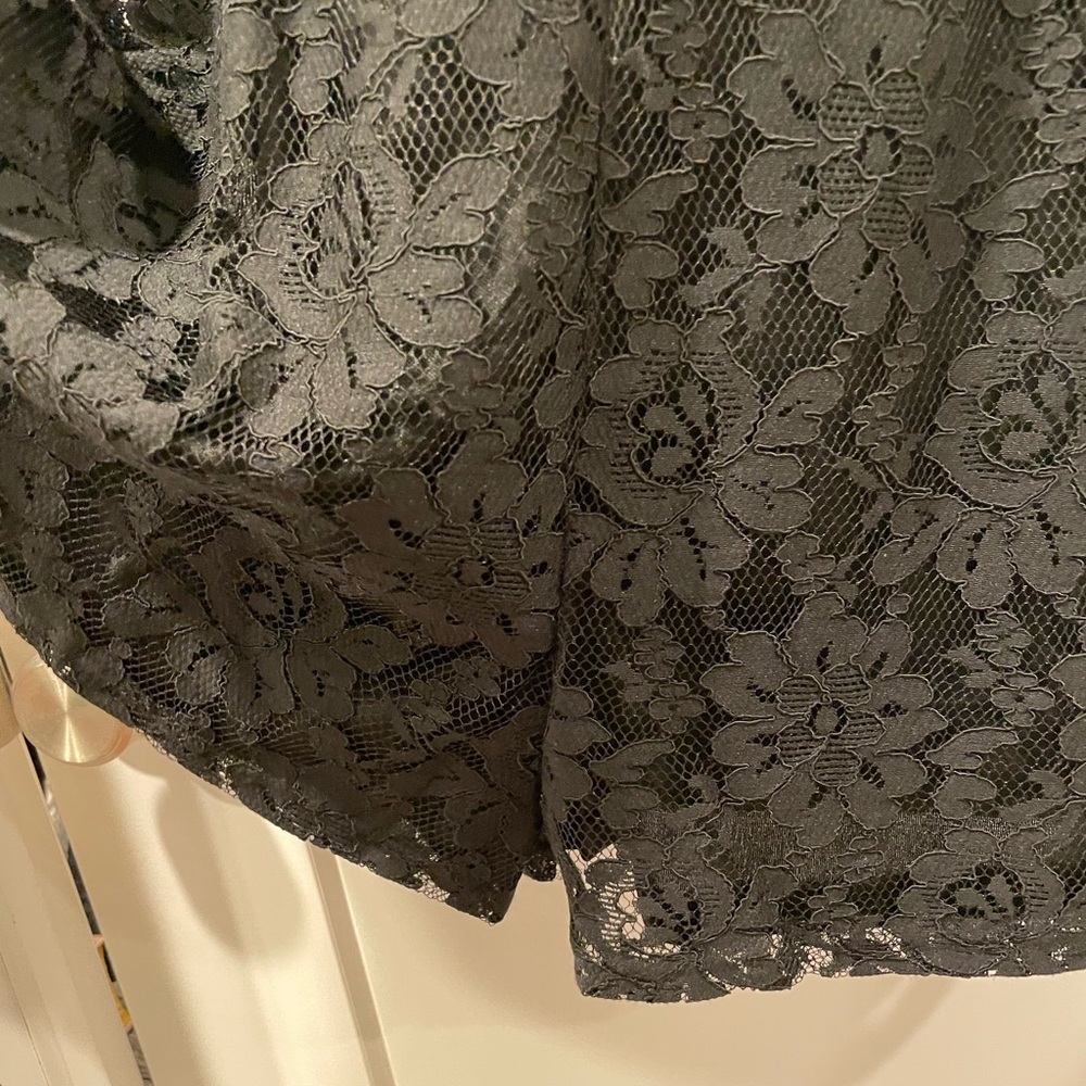 NWT Ark & Co Chantilly Lace Romper Black - Picture 5 of 6